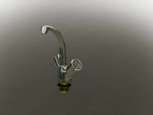 Water Tap Moving Basin Mixture 3D Print Model