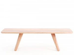 Wooden dining table 3D Model