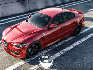 Alfa Romeo Giulia Quadrifoglio 2016 3D Model