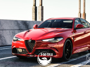 Alfa Romeo Giulia Quadrifoglio 2016 3D Model
