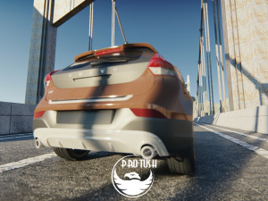 Volvo V40 CrossCountry 2013 3D 모델