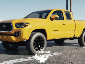 Toyota Tacoma TRD Off-Road 2018 3D Model