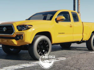 Toyota Tacoma TRD Off-Road 2018 3D Model