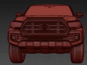 Toyota Tacoma TRD Off-Road 2018 3D Model
