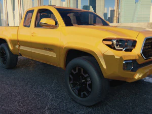 Toyota Tacoma TRD Off-Road 2018 3D Model