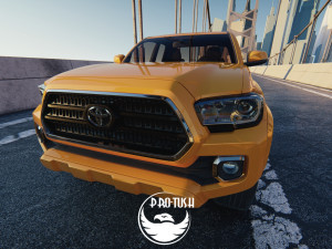 Toyota Tacoma TRD Off-Road 2018 3D Model