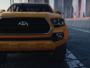 Toyota Tacoma TRD Off-Road 2018 3D Model