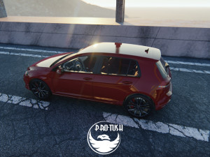 Golf 7 volkswagen r 3D Model