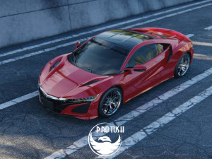 Honda NSX 2017 Modelo 3D