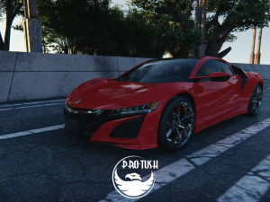 Хонда НСХ 2017 3D Модель