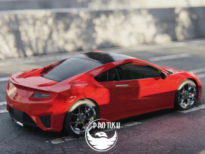 Хонда НСХ 2017 3D Модель