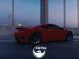 Honda NSX 2017 Modelo 3D