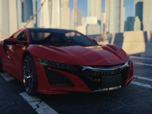 Honda NSX 2017 Modelo 3D