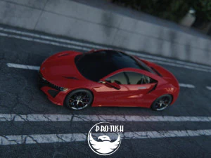 Хонда НСХ 2017 3D Модель