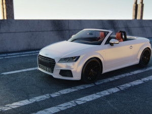 Audi TT Roadster 2015 3Dモデル