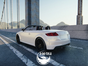Audi TT Roadster 2015 3Dモデル