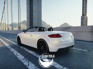 Audi TT Roadster 2015 3D Model