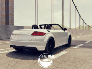 Audi TT Roadster 2015 3D Model