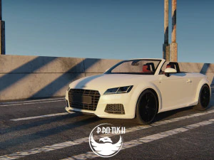 Audi TT Roadster 2015 3D Model