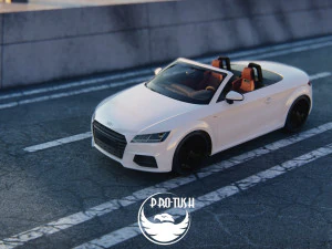 Audi TT Roadster 2015 3D Model