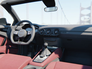 Audi TT Roadster 2015 3Dモデル