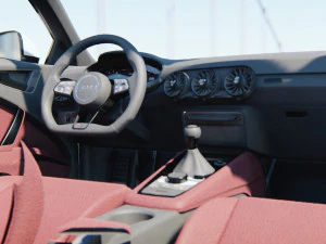 Audi TT Roadster 2015 3D Model