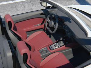 Audi TT Roadster 2015 3Dモデル