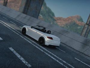 Audi TT Roadster 2015 3D Model