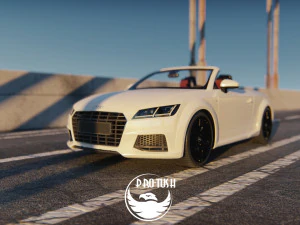 Audi TT Roadster 2015 3D Model