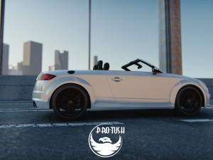 Audi TT Roadster 2015 3Dモデル