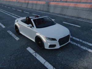 Audi TT Roadster 2015 3D Model