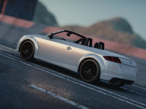 Audi TT Roadster 2015 3Dモデル