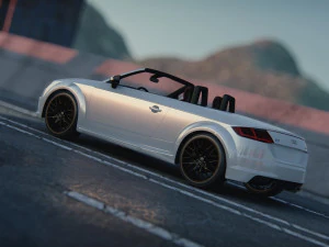 Audi TT Roadster 2015 3D Model