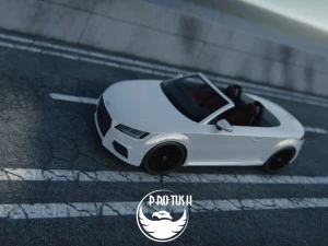 Audi TT Roadster 2015 3D Model