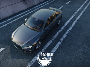 Audi A6 model 2019 Modelo 3D