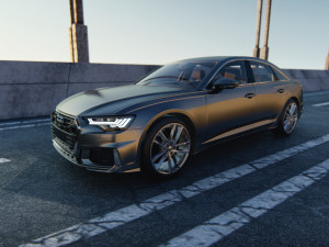 Audi A6 model 2019 Modelo 3D