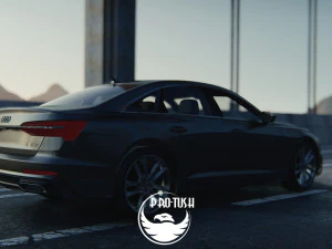 Audi A6 modelo 2019 Modelo 3D