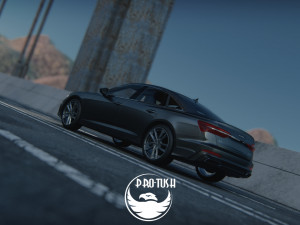 Audi A6 model 2019 Modelo 3D