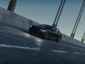 Audi A6 model 2019 Modelo 3D