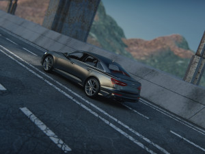 Audi A6 model 2019 Modelo 3D
