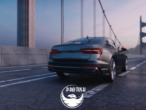 Audi A6 model 2019 Modelo 3D