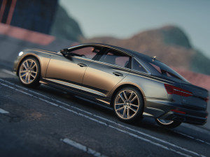 Audi A6 model 2019 Modelo 3D