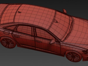 Audi A6 model 2019 Modelo 3D