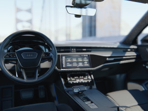 Audi A6 model 2019 Modelo 3D