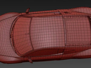 Audi R8 V10 Plus 2016 3D Model