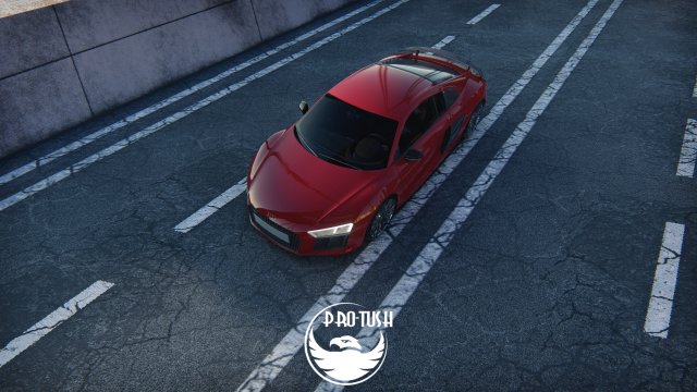 Audi R8 V10 Plus 2016 3D Модель In Спортивные 3DExport