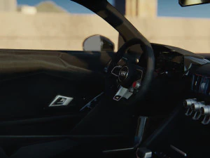 Audi R8 V10 Plus 2016 3D Model