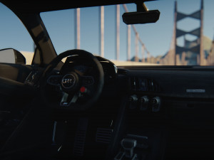 Audi R8 V10 Plus 2016 3D 모델