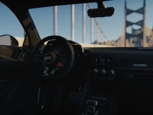 Audi R8 V10 Plus 2016 3D Model