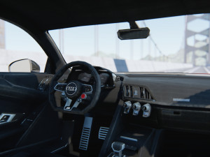 Audi R8 V10 Plus 2016 3D 모델